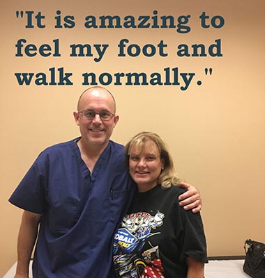 Nerve Decompression Surgery Heals Foot Pain