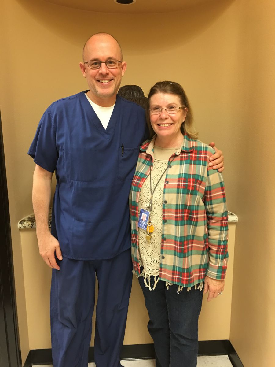 Dr. Tollestrup decompressed nerves to heal foot pain and removed Luanne's piriformis muscle to heal sciatica pain.