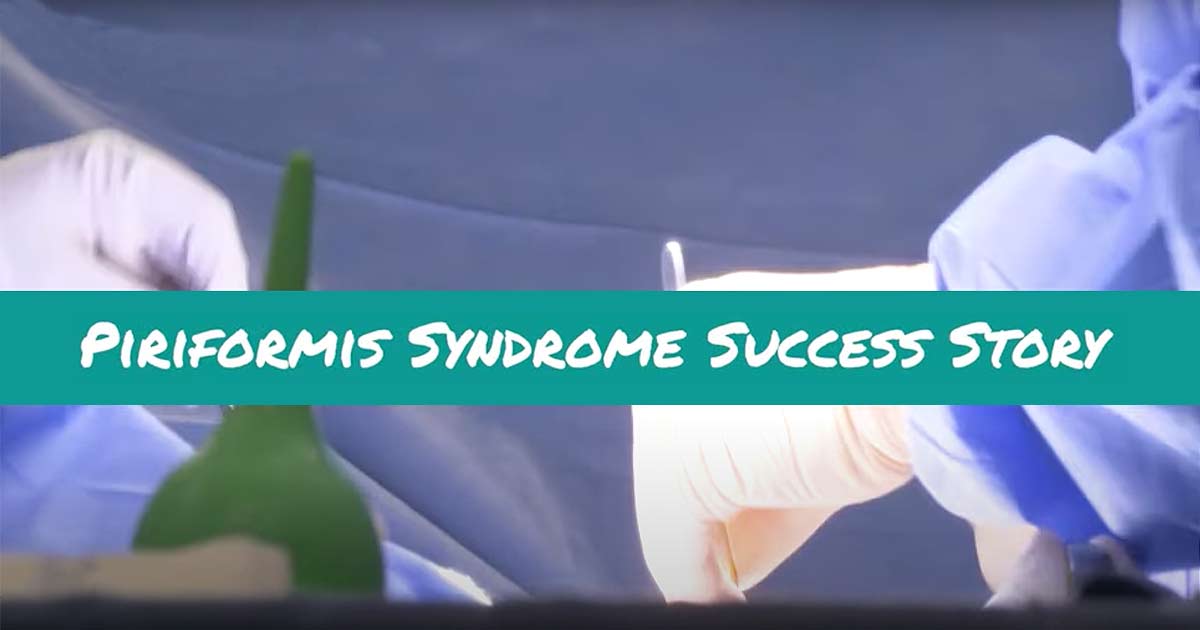 Piriformis Syndrome Success Story Catherine