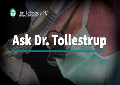 Ask Dr. Tollestrup: Length of Time with Nerve Pain